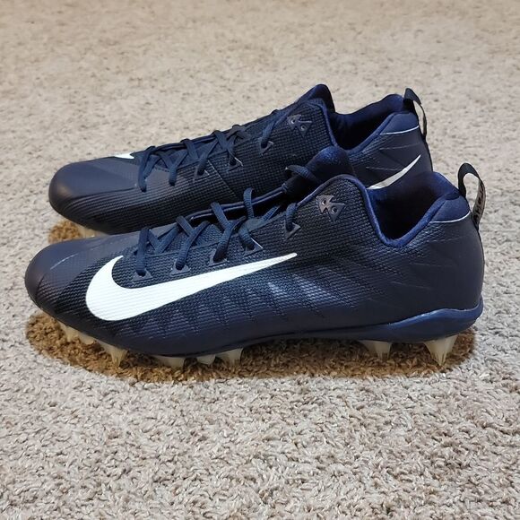 Nike Mens Alpha Menace Pro Low TD Promo 922804-414 Football Cleats Size 16 Navy - Picture 4 of 8